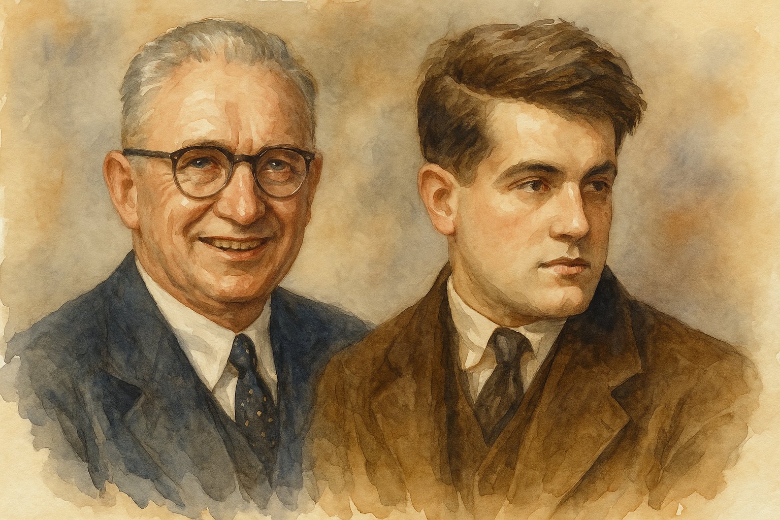 Portraits of Harold Hill and Maurice Sachs
